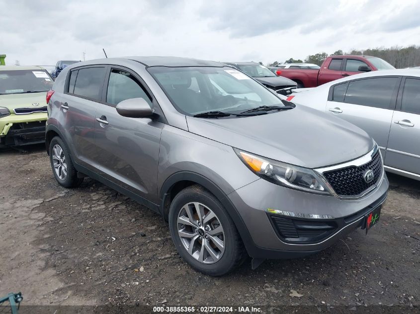 2016 Kia Sportage Lx VIN: KNDPB3AC7G7847683 Lot: 38855365