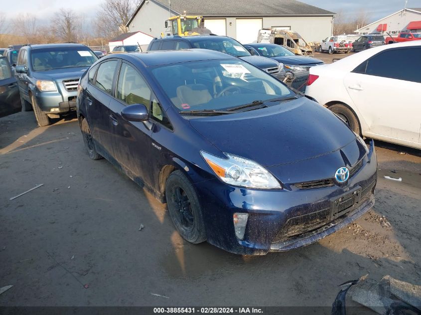 2013 Toyota Prius Two VIN: JTDKN3DU4D0349175 Lot: 38855431