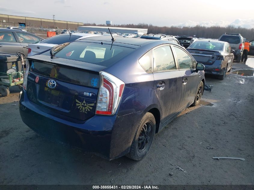 2013 Toyota Prius Two VIN: JTDKN3DU4D0349175 Lot: 38855431