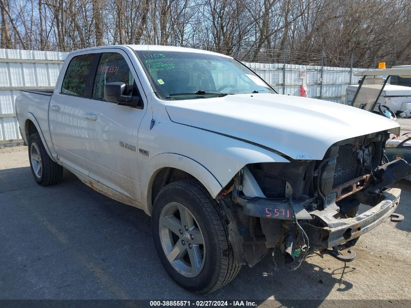 2010 Dodge Ram 1500 Slt/Sport/Trx VIN: 1D7RV1CT3AS169493 Lot: 38855571