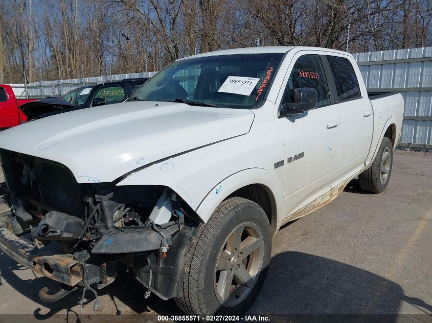 2010 Dodge Ram 1500 Slt/Sport/Trx VIN: 1D7RV1CT3AS169493 Lot: 38855571