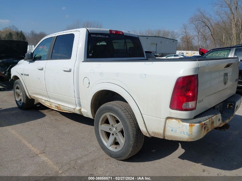 2010 Dodge Ram 1500 Slt/Sport/Trx VIN: 1D7RV1CT3AS169493 Lot: 38855571