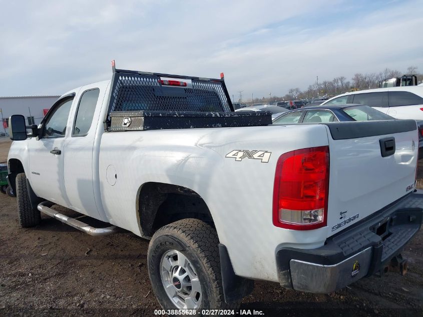 2013 GMC Sierra 2500Hd Work Truck VIN: 1GT22ZCGXDZ252887 Lot: 38855628