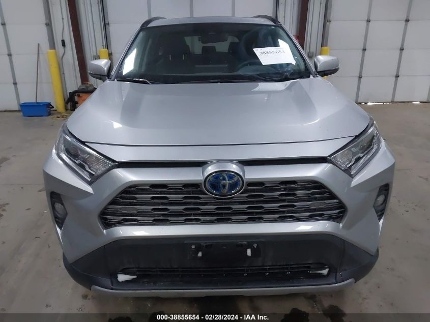 2020 Toyota Rav4 Limited Hybrid VIN: 2T3DWRFV1LW074793 Lot: 38855654