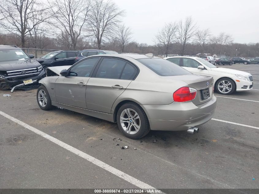 2008 BMW 328I VIN: WBAVA33528K055770 Lot: 38855674