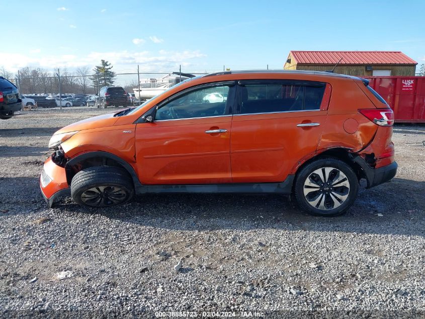 2011 Kia Sportage Sx VIN: KNDPCCA66B7125072 Lot: 38855723