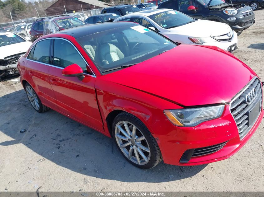 2016 Audi A3 2.0T Premium VIN: WAUE8GFF8G1058958 Lot: 38855783