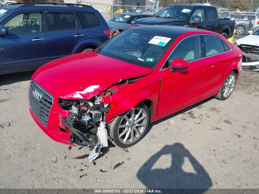 2016 Audi A3 2.0T Premium VIN: WAUE8GFF8G1058958 Lot: 38855783