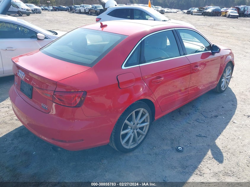 2016 Audi A3 2.0T Premium VIN: WAUE8GFF8G1058958 Lot: 38855783