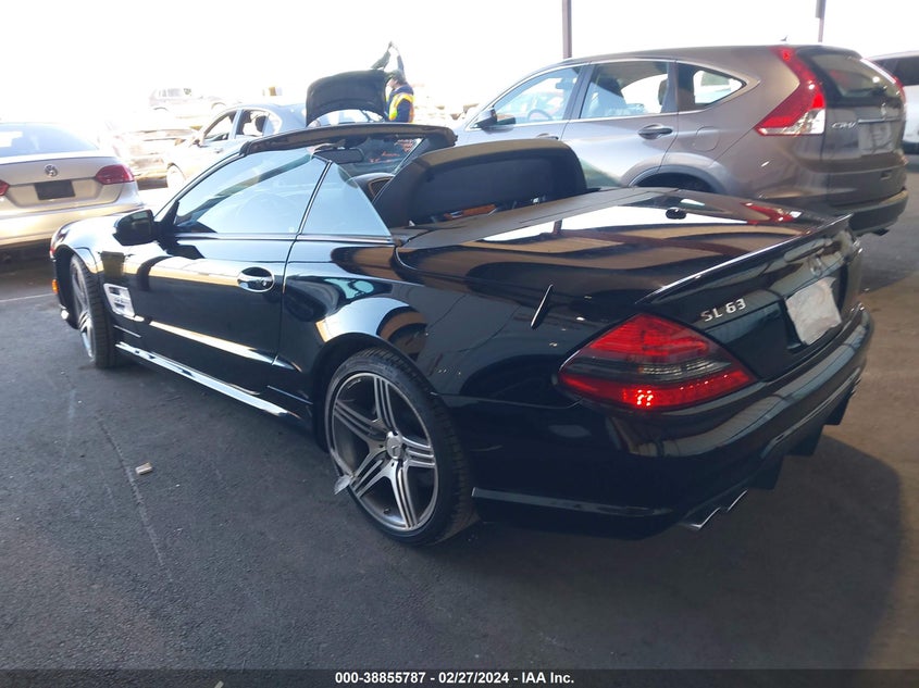 2009 Mercedes-Benz Sl 63 Amg VIN: WDBSK70F09F145662 Lot: 38855787