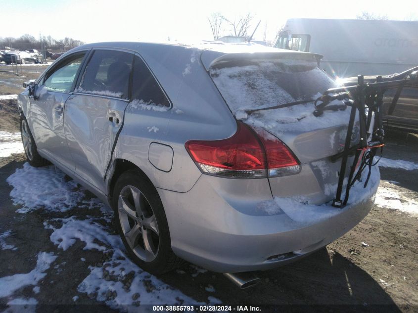 2012 Toyota Venza Xle V6 VIN: 4T3BK3BB8CU068341 Lot: 38855793