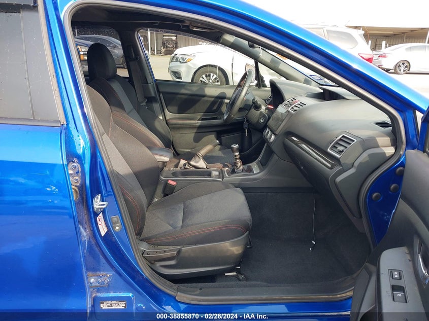 2016 Subaru Wrx Premium VIN: JF1VA1E65G9820835 Lot: 38855870