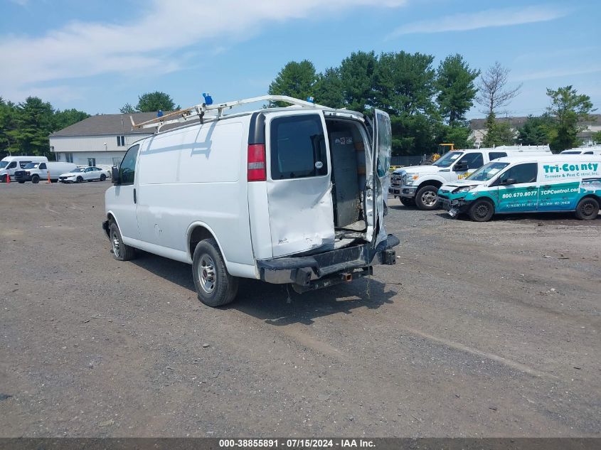 1GTW7AFF3H1908665 2017 GMC Savana 2500 Work Van