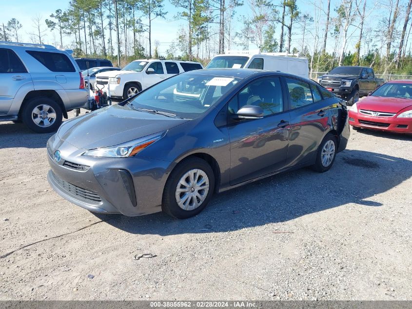 2022 Toyota Prius Le VIN: JTDKAMFU0N3182229 Lot: 38855962