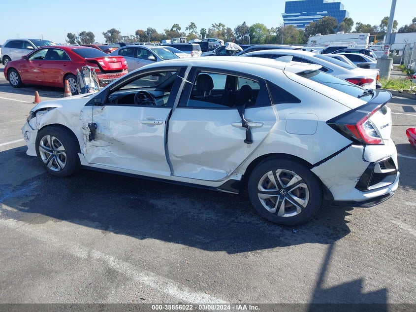 2021 HONDA CIVIC SPORT SHHFK7H44MU422377