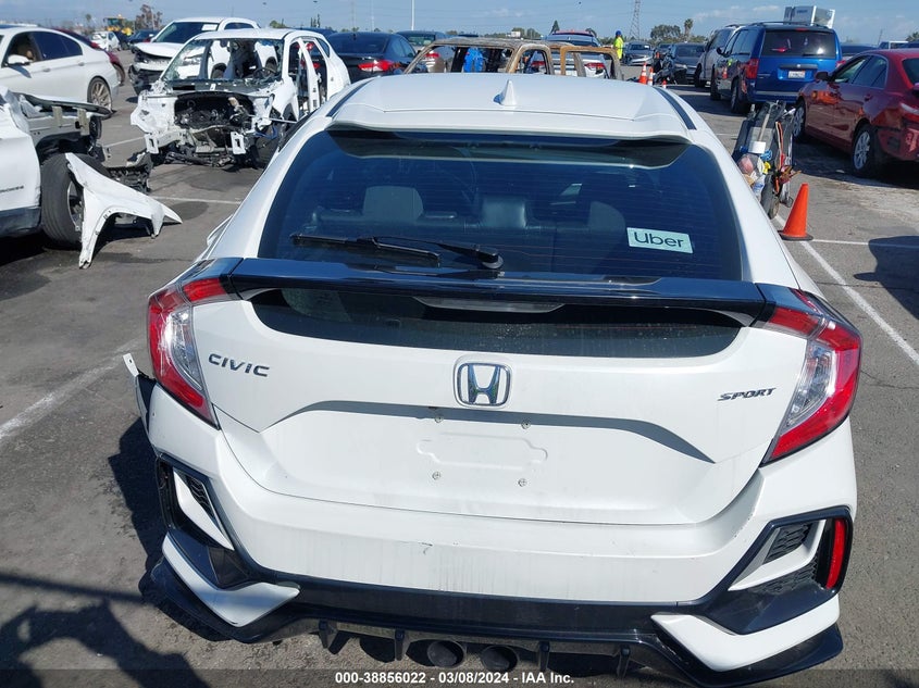 2021 HONDA CIVIC SPORT SHHFK7H44MU422377