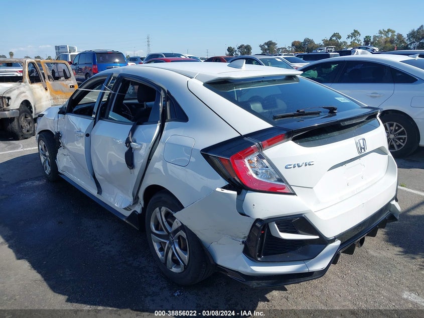 2021 HONDA CIVIC SPORT SHHFK7H44MU422377