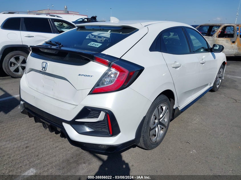 2021 HONDA CIVIC SPORT SHHFK7H44MU422377