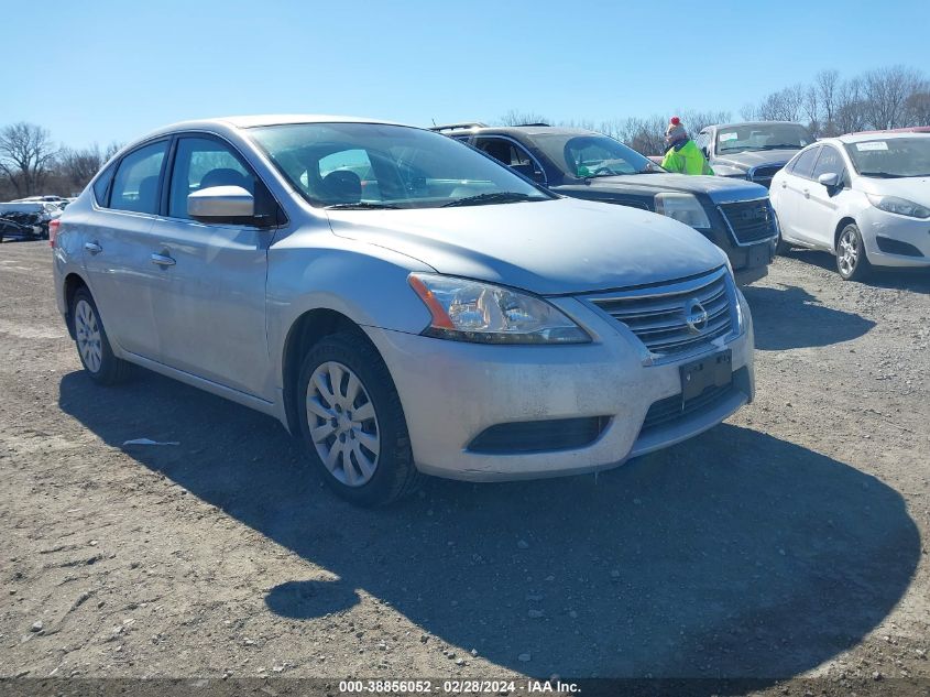 2014 Nissan Sentra Fe+ S/Fe+ Sv/S/Sl/Sr/Sv VIN: 3N1AB7AP3EL671811 Lot: 40869349