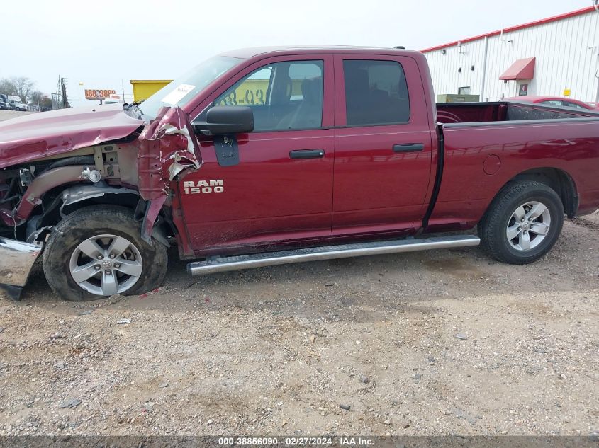 2018 Ram 1500 Tradesman Quad Cab 4X2 6'4 Box VIN: 1C6RR6FG7JS340196 Lot: 38856090