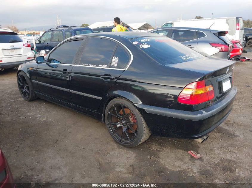 2003 BMW 330I VIN: WBAEV53473KM25451 Lot: 38856192