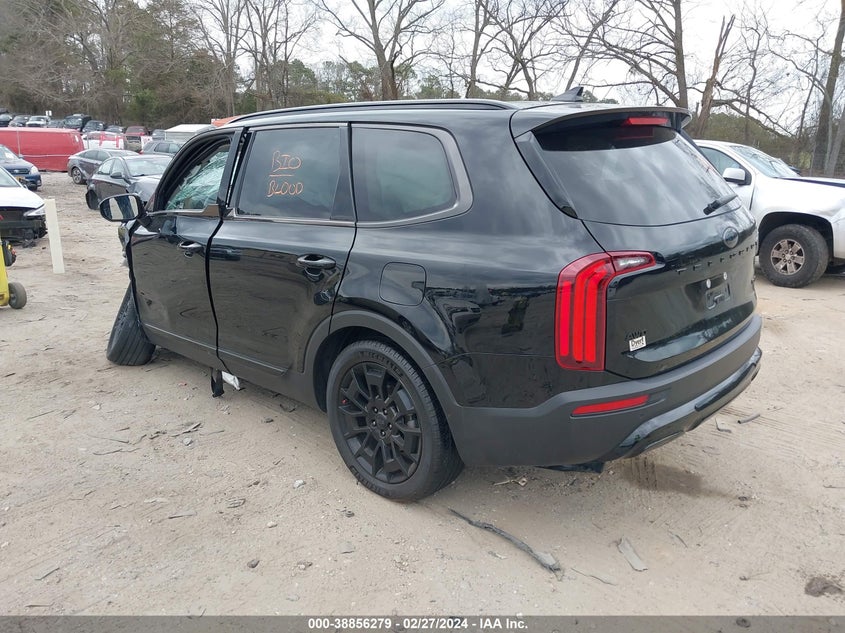 2021 Kia Telluride Ex VIN: 5XYP3DHC1MG104654 Lot: 38856279