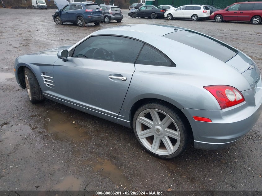 2004 Chrysler Crossfire VIN: 1C3AN69L54X007145 Lot: 38856281