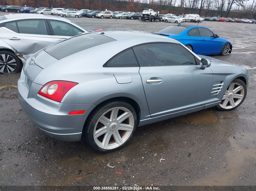 2004 Chrysler Crossfire VIN: 1C3AN69L54X007145 Lot: 38856281