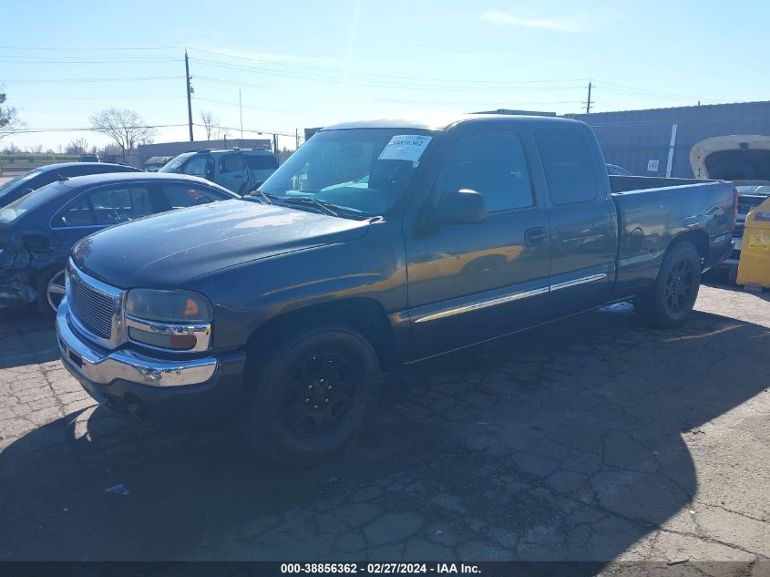 2003 GMC Sierra 1500 Sle VIN: 2GTEC19VX31140499 Lot: 38856362