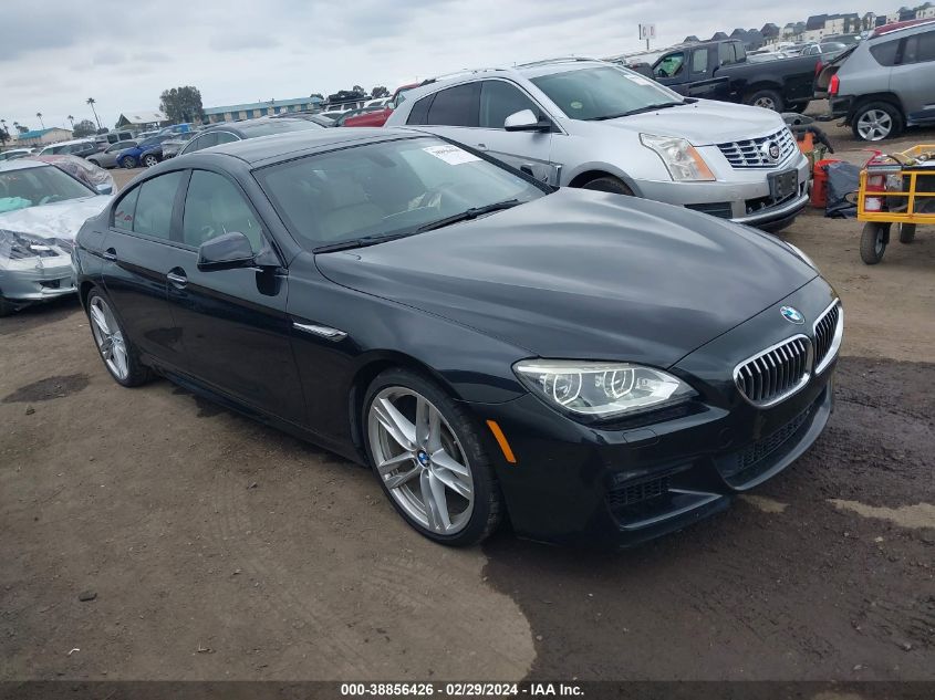 2014 BMW 640I GRAN COUPE - WBA6A0C58ED317066