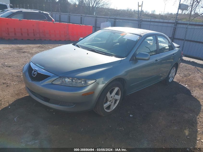 2004 Mazda Mazda6 I VIN: 1YVFP80C345N85903 Lot: 38856494