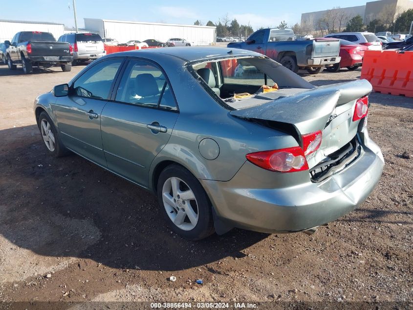 2004 Mazda Mazda6 I VIN: 1YVFP80C345N85903 Lot: 38856494