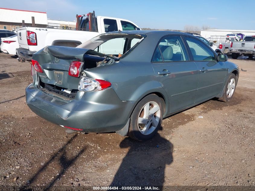 2004 Mazda Mazda6 I VIN: 1YVFP80C345N85903 Lot: 38856494