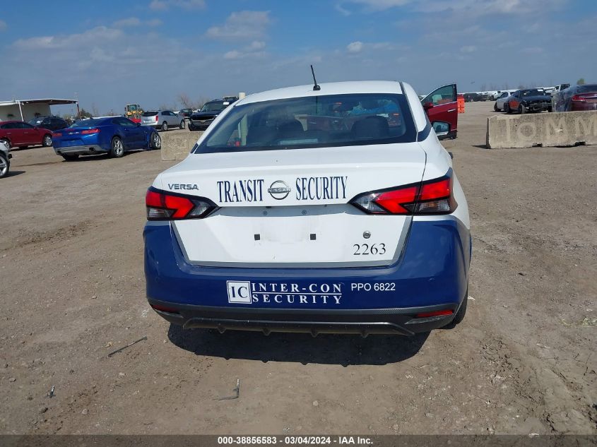 2023 Nissan Versa 1.6 S Xtronic Cvt VIN: 3N1CN8DVXPL820864 Lot: 38856583