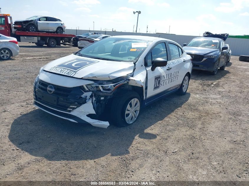 2023 Nissan Versa 1.6 S Xtronic Cvt VIN: 3N1CN8DVXPL820864 Lot: 38856583