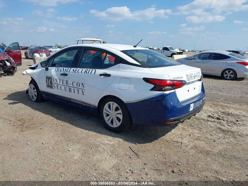 2023 Nissan Versa 1.6 S Xtronic Cvt VIN: 3N1CN8DVXPL820864 Lot: 38856583