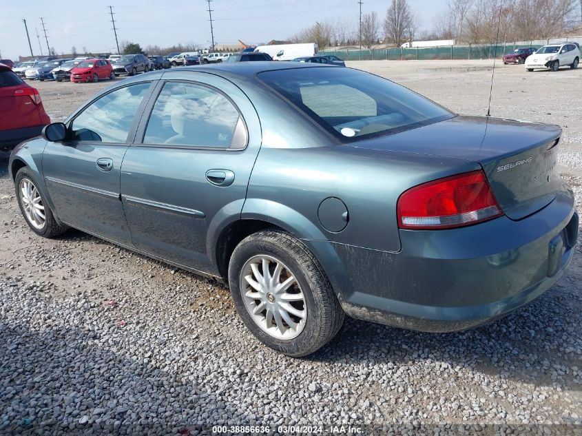 2003 Chrysler Sebring Lxi VIN: 1C3EL56R53N513238 Lot: 38856636