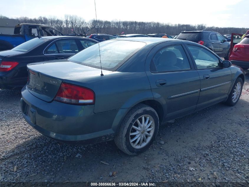 2003 Chrysler Sebring Lxi VIN: 1C3EL56R53N513238 Lot: 38856636