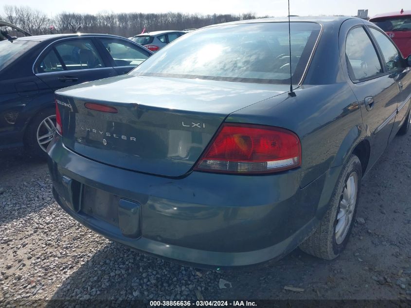 2003 Chrysler Sebring Lxi VIN: 1C3EL56R53N513238 Lot: 38856636