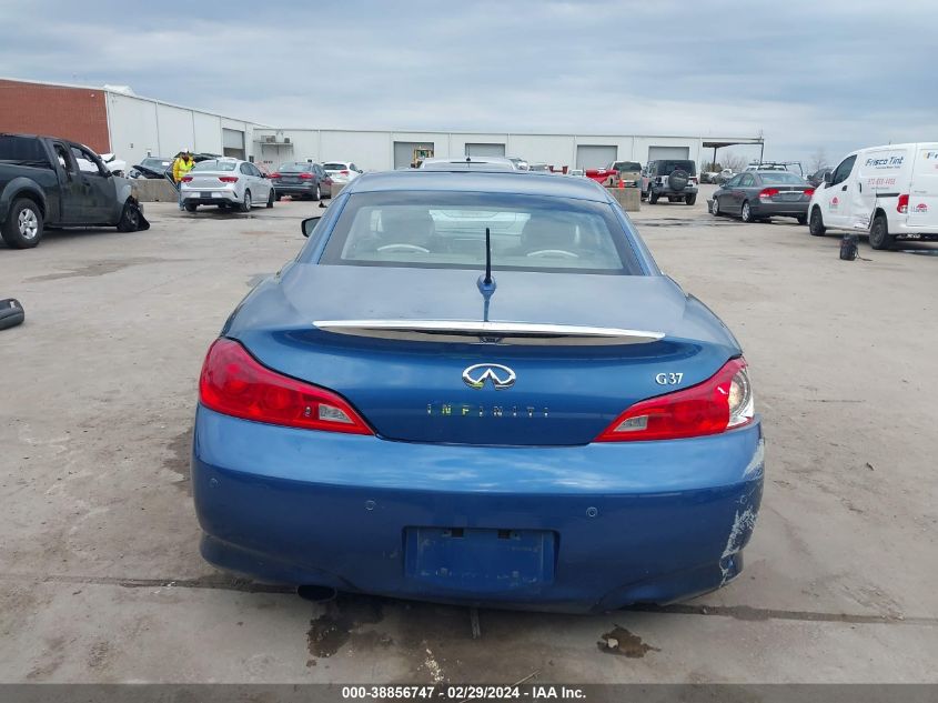 2010 Infiniti G37 VIN: JN1CV6FEXAM351807 Lot: 38856747