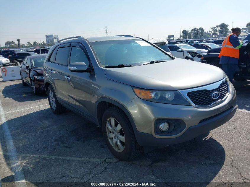 2013 Kia Sorento Lx VIN: 5XYKT4A61DG358010 Lot: 38856774