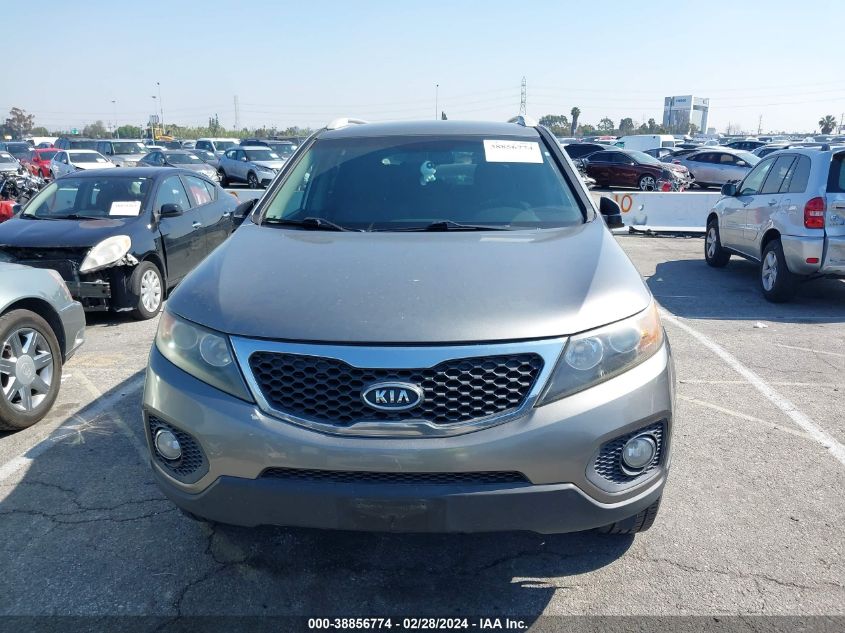 2013 Kia Sorento Lx VIN: 5XYKT4A61DG358010 Lot: 38856774