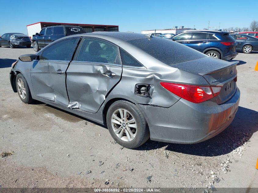 2013 Hyundai Sonata Gls VIN: 5NPEB4AC2DH645547 Lot: 38856892