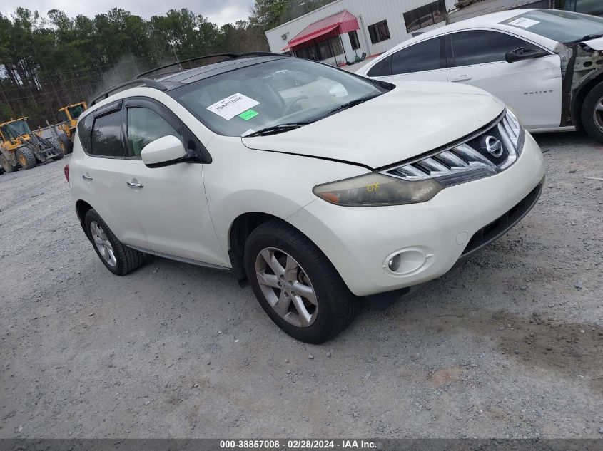 2009 Nissan Murano Sl VIN: JN8AZ18U89W018056 Lot: 38857008