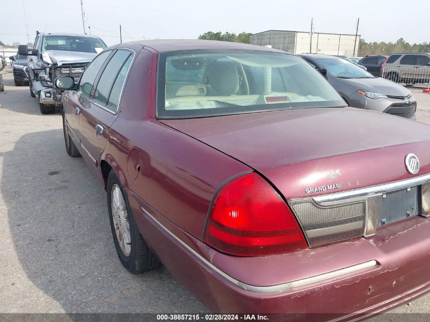 2011 Mercury Grand Marquis Ls (Fleet Only) VIN: 2MEBM7FV0BX601310 Lot: 38857215