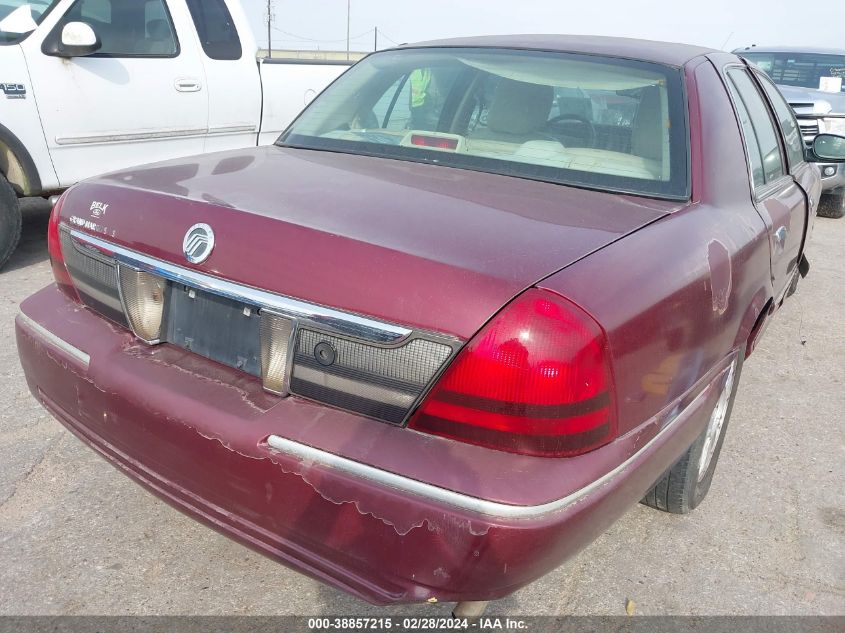 2011 Mercury Grand Marquis Ls (Fleet Only) VIN: 2MEBM7FV0BX601310 Lot: 38857215