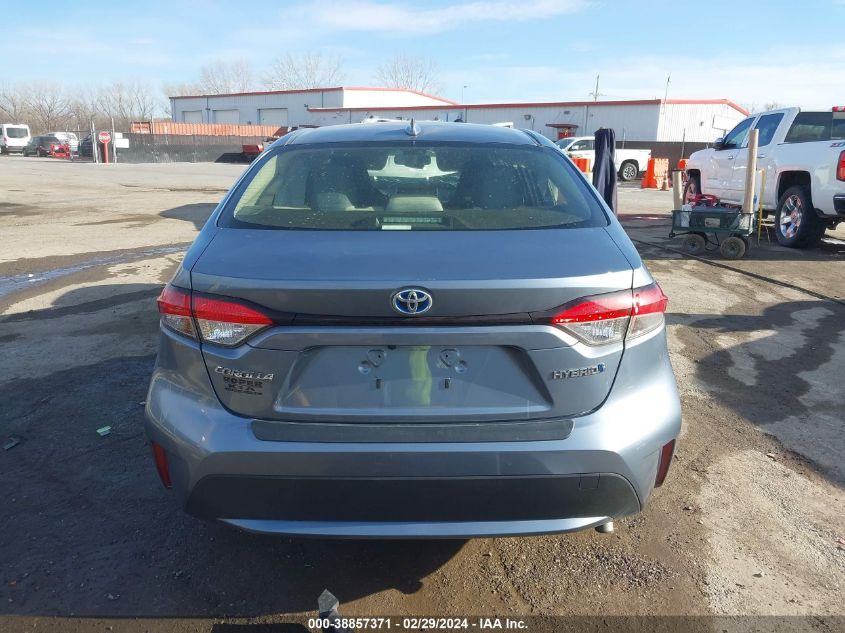 2020 Toyota Corolla Hybrid Le VIN: JTDEBRBE8LJ019004 Lot: 38857371