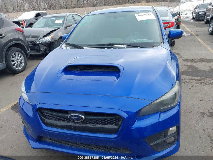 2015 SUBARU WRX PREMIUM - JF1VA1D65F9807633