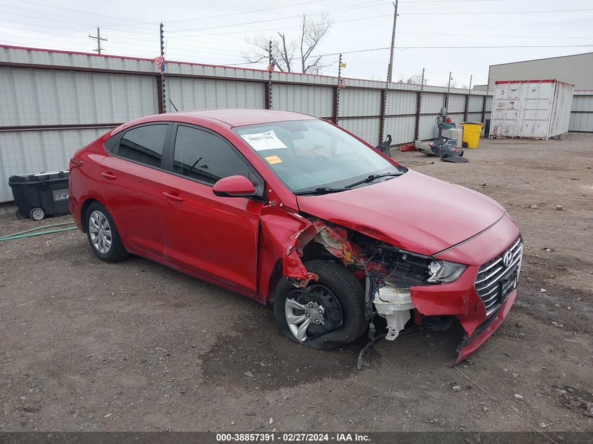 2020 Hyundai Accent Se VIN: 3KPC24A6XLE106579 Lot: 38857391