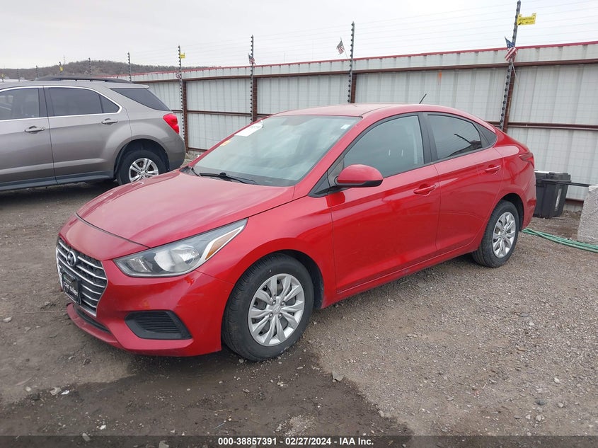 2020 Hyundai Accent Se VIN: 3KPC24A6XLE106579 Lot: 38857391